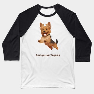 Australian Terrier Baseball T-Shirt